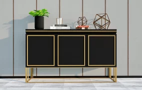 Black Consoles For Living Room