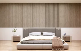 Modern Low Profile Platform Bed