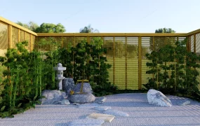 Bamboo Zen Garden