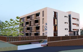 Modern Multi Story Office Building