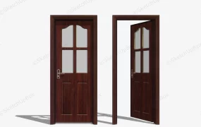 Interior Door With Glass