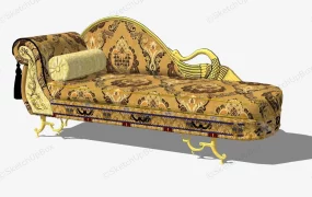 Antique Chaise Lounge