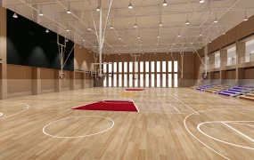Indoor Basketball Gym