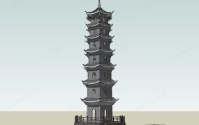 Ancient Chinese Pagoda