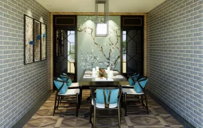 Chinese Style Dining Room Design