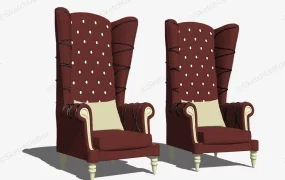 Tall Wingback Chair