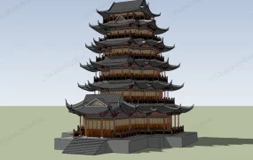 Chinese Pagoda Architecture