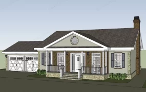 Simple Traditional House