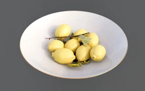 Lemons In Bowl