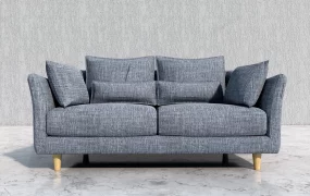 Grey Loveseat Sofa