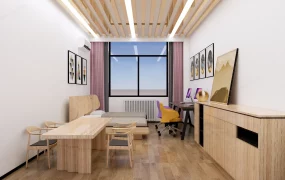 Double Student Housing Layout
