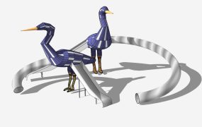 Birds Playground Slide