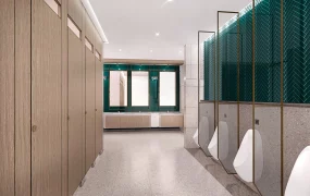 Modern Public Restroom Design