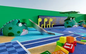 Frog Themed Playground
