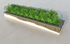 Narrow Garden Bed
