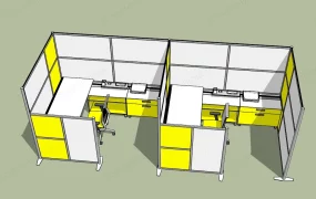 Modular Office Cubicles