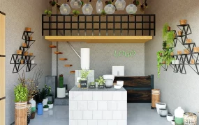 Garden Shop Design Idea
