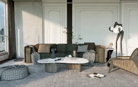 Wabi Sabi Modern Living Room Ideas