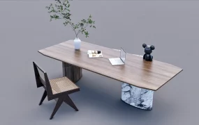 Zen Home Office Desk