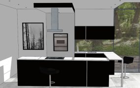 Modern Open Kitchen Idea