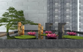 Small Pond Zen Garden