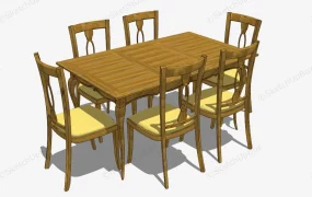 7 Piece Dining Table Set