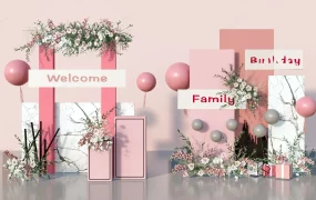 Pink Birthday Party Decorations