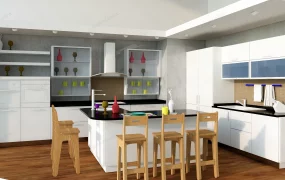 Small L Shaped Kitchen With Island