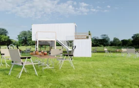 Shipping Container Cafe Design