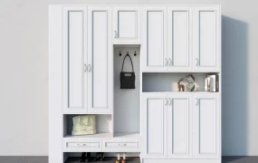 Entryway Wall Storage