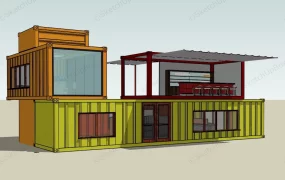 Two Storey Container Office