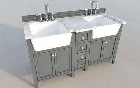 Modern Vanity Cabinet