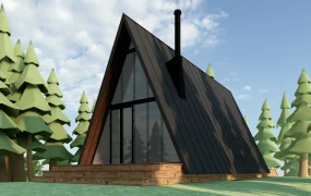A Frame Cabin