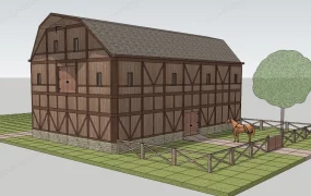 Horse Stable Building