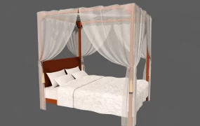 Modern Canopy Bed