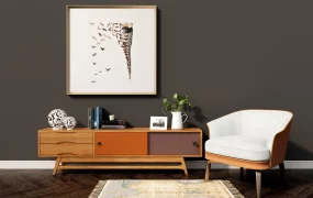 Accent Chair And Sideboard