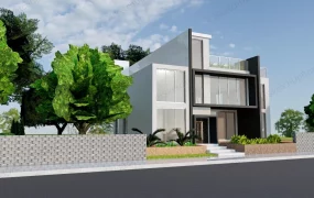 Modern 3 Story House Design