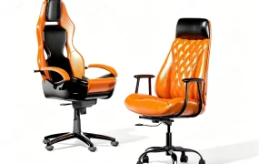Orange And Black Gaming Chairs