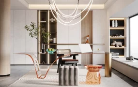 Chic Modern Home Office