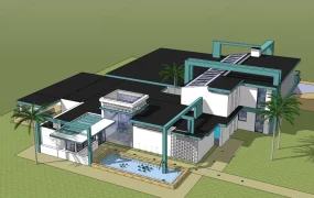 Tropical Villa Design