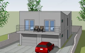 City Modern House Design