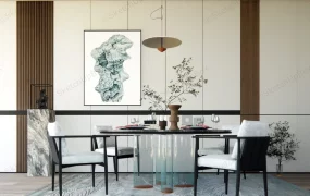 Art Deco Dining Room Design