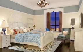 Mediterranean Style Bedroom