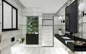 Small Grey Bathroom Ideas
