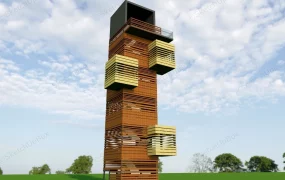 Timber Frame Viewing Tower