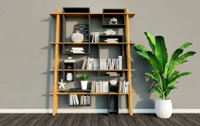 Minimalist Bookshelf Design