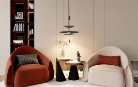 Living Room Accent Chair Set