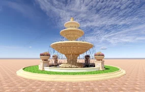 Large 3 Tier Fountain