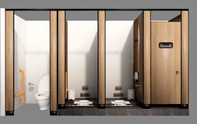 Public Restroom Toilet