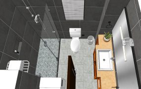Small Bathroom Idea with Shower